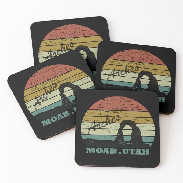 Item preview, Moab Utah Arches National Park vintage sunset designed and sold by Alexaltay.