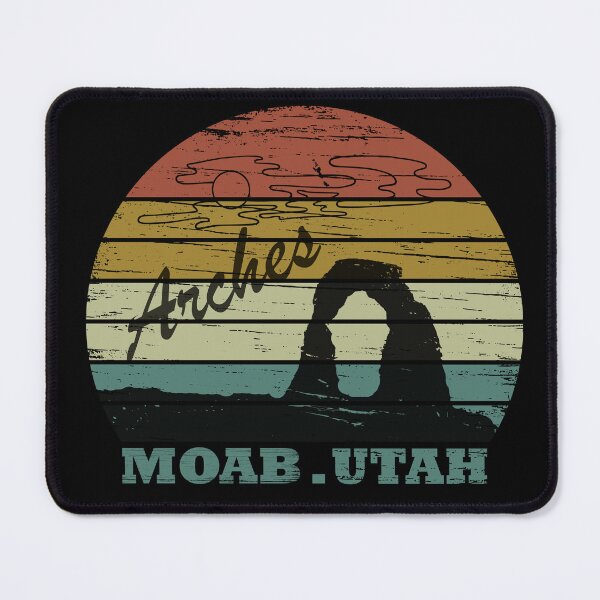 Item preview, Moab Utah Arches National Park vintage sunset designed and sold by Alexaltay.