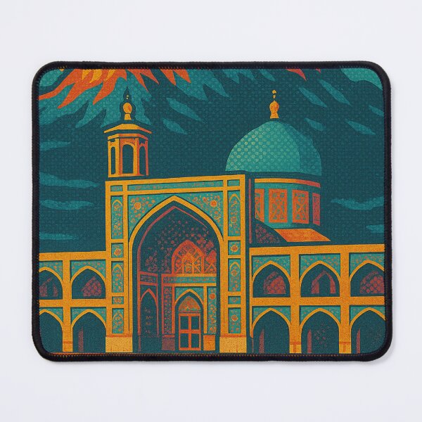 Item preview, Colorful Retro Shiraz Travel Poster | Vintage Iranian Pop Art Wall Decor | Persian Cityscape Print | Iran Souvenir Artwork | Digital Art of Shiraz designed and sold by PaintedPixels01.