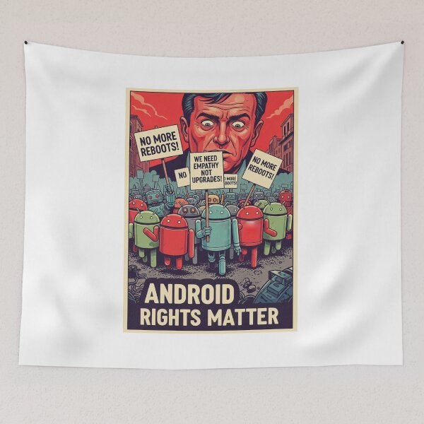Item preview, android rights matter designed and sold by PopPizzazz.