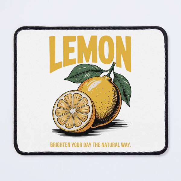 Item preview, Vintage Lemon Artwork – Brighten Your Day Naturally designed and sold by Serbin.