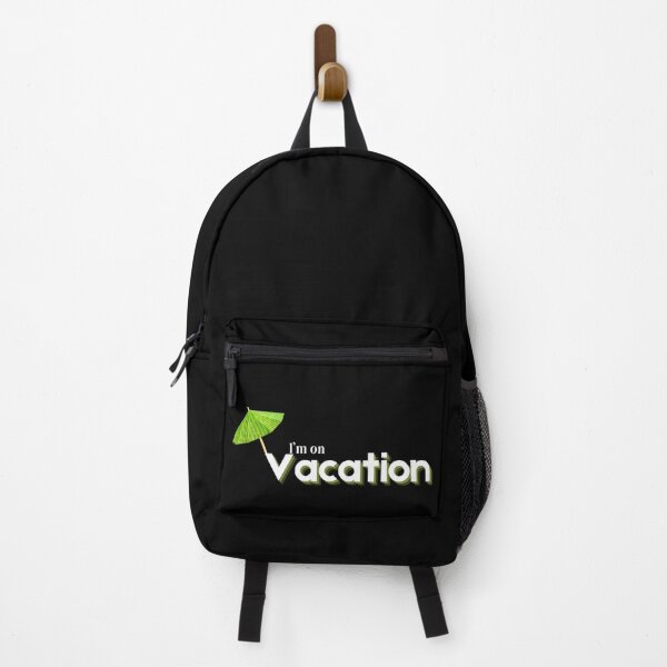 Item preview, I'm on Vacation Green Drink Umbrella designed and sold by SunandShade.