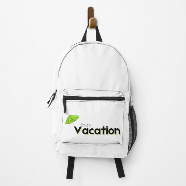 Item preview, I'm on Vacation Green Drink Umbrella designed and sold by SunandShade.