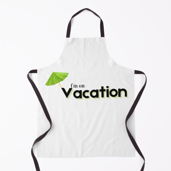 Item preview, I'm on Vacation Green Drink Umbrella designed and sold by SunandShade.