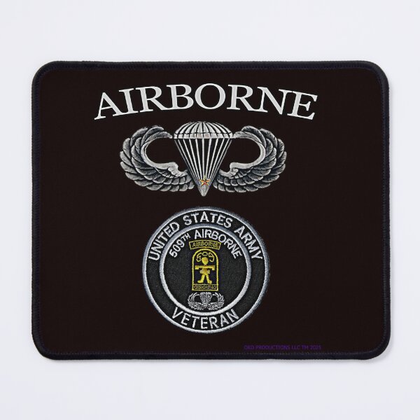 Item preview, 509th US ARMY AIRBORNE VETERAN designed and sold by OL KOOT DESIGNS.