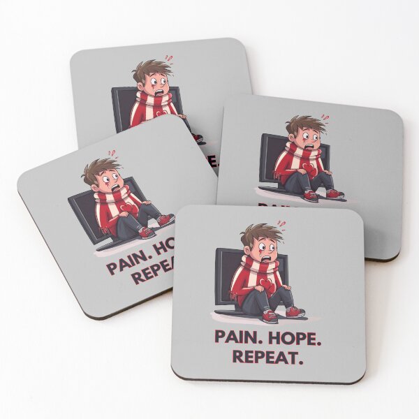 Item preview, Pain Hope Repeat (Football Fan) designed and sold by Shadydesigner.