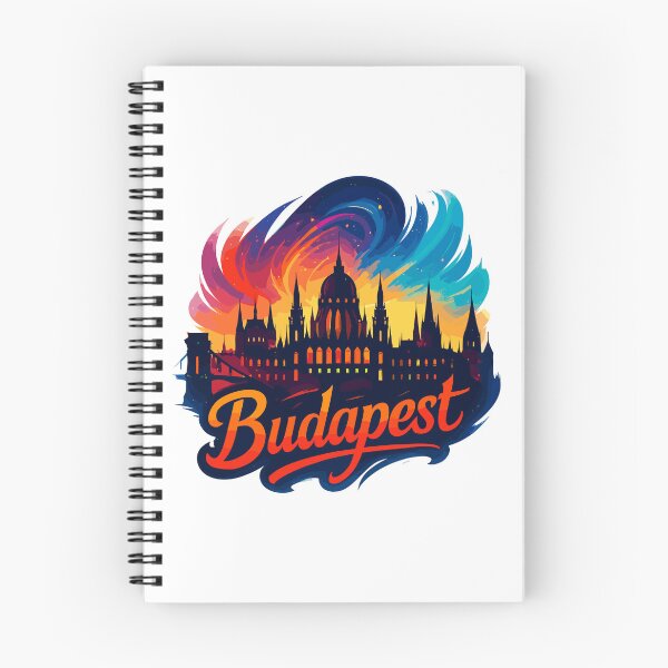 Item preview, Budapest Capital Hungary Silhouette Gift designed and sold by Pineapple-Tree.