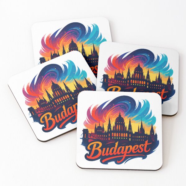 Item preview, Budapest Capital Hungary Silhouette Gift designed and sold by Pineapple-Tree.