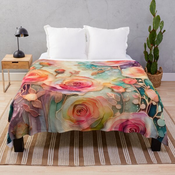 Item preview, Abstract Rose Garden designed and sold by Lightworker11.