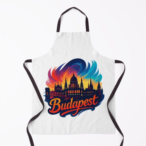 Item preview, Budapest Capital Hungary Silhouette Gift designed and sold by Pineapple-Tree.