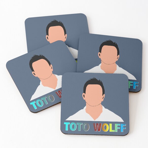 Item preview, Toto Wolff illustration designed and sold by ZooStateofMind.