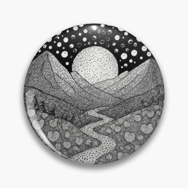 Item preview, I Love Mountains – Minimalist Hiking Adventure Art designed and sold by cyk-pct.