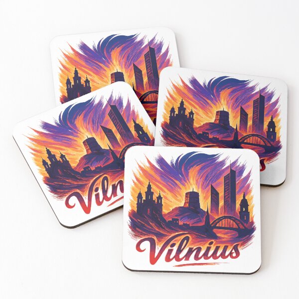 Item preview, Vilnius capital Lithuania Baltics gift designed and sold by Pineapple-Tree.