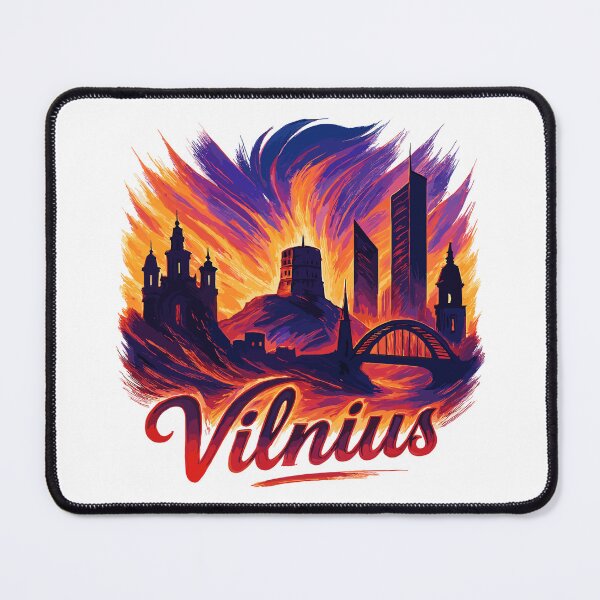 Item preview, Vilna, capital de Lituania, regalo de los países bálticos designed and sold by Pineapple-Tree.