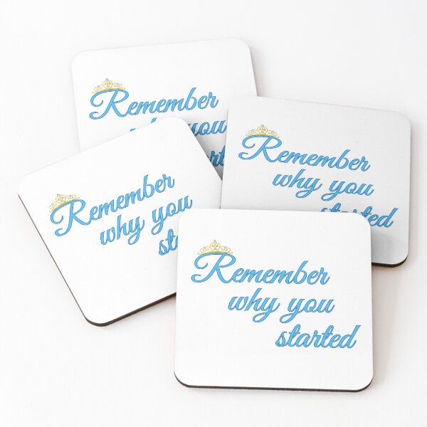 Item preview, Remember why you started designed and sold by SoulFuelStudio.