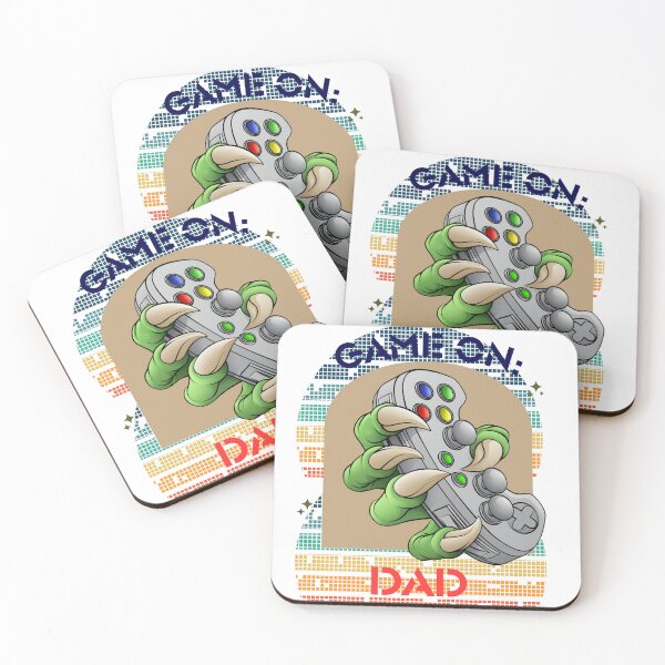 Item preview, Game On: Dad Gamer Dad Birthday designed and sold by UrbanStitchCreations.
