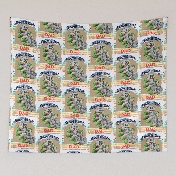 Item preview, Game On: Dad Gamer Dad Birthday designed and sold by UrbanStitchCreations.