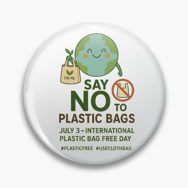 Item preview, SAY NO TO PLASTIC BAGS designed and sold by nnKamu.
