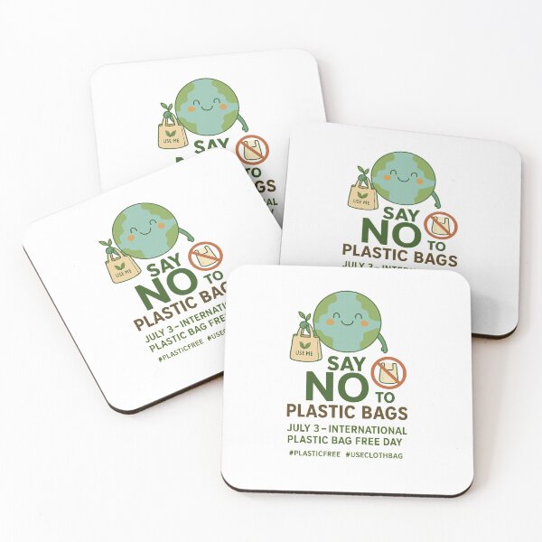 Item preview, SAY NO TO PLASTIC BAGS designed and sold by nnKamu.