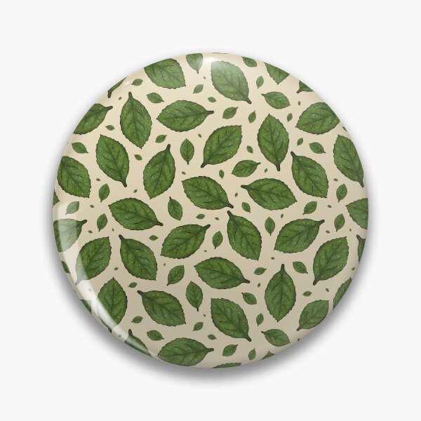 Item preview, Stylized pattern of green leaves designed and sold by Cherevan.