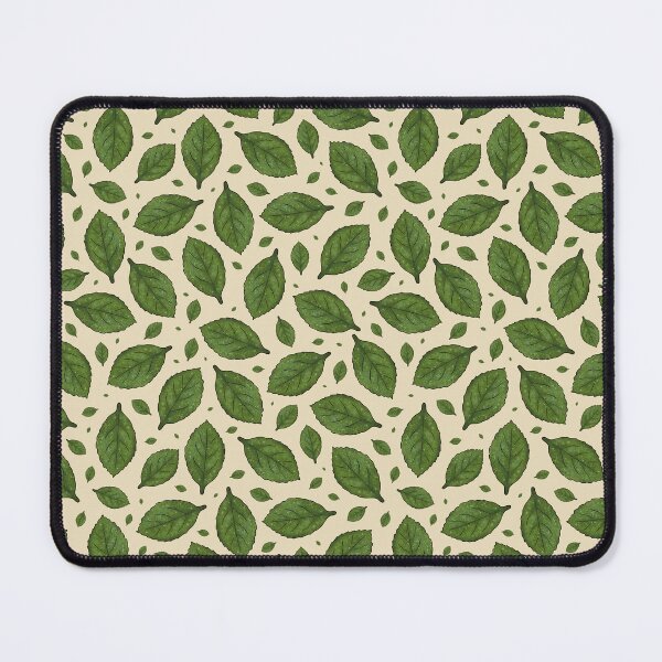 Item preview, Stylized pattern of green leaves designed and sold by Cherevan.