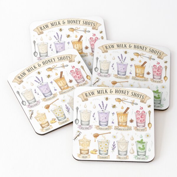 Item preview, Raw Milk and Honey – Viral Immunity Art Design designed and sold by MAGICKEY2024.