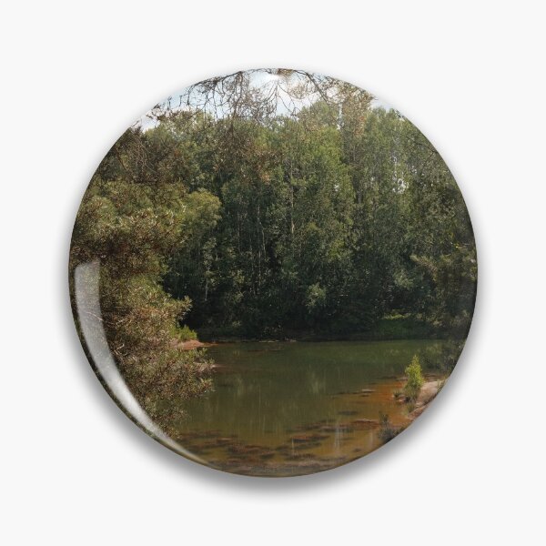 Item preview, Forest Lake Serenity - Hidden Woodland Oasis designed and sold by Leaf & Layer.