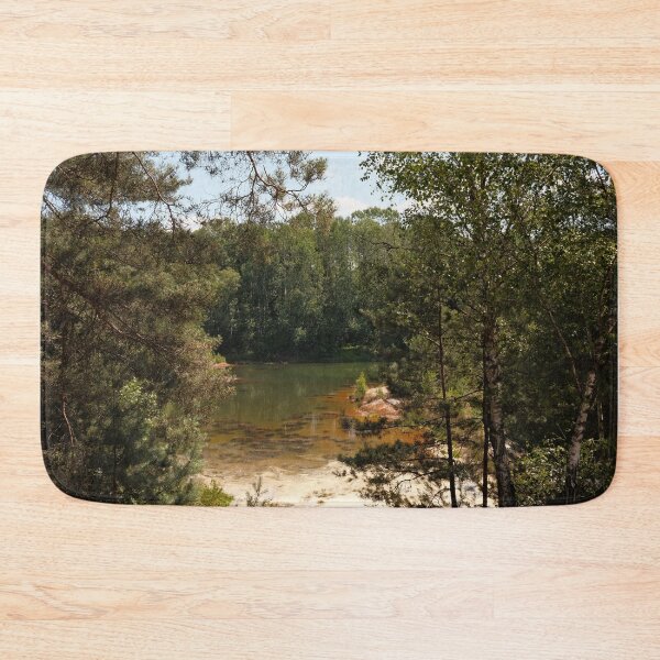 Item preview, Forest Lake Serenity - Hidden Woodland Oasis designed and sold by Leaf & Layer.