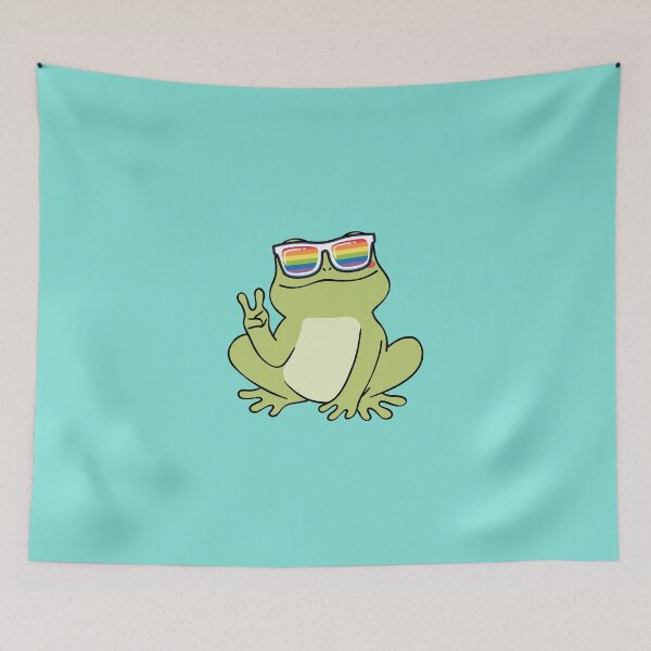 Item preview, Gay Peace Frog designed and sold by CMG Art Studio.