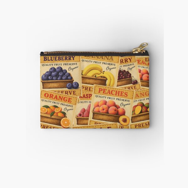 Item preview, Retro Fruit Sticker Labels Sticker Pack Vintage Sticker Pack designed and sold by Wordsmith-Wear.