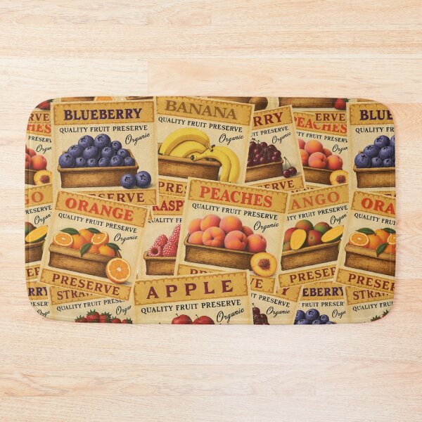 Item preview, Retro Fruit Sticker Labels Sticker Pack Vintage Sticker Pack designed and sold by Wordsmith-Wear.