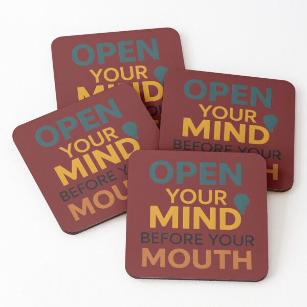Item preview, Open Your Mind Before Your Mouth designed and sold by Danivique.