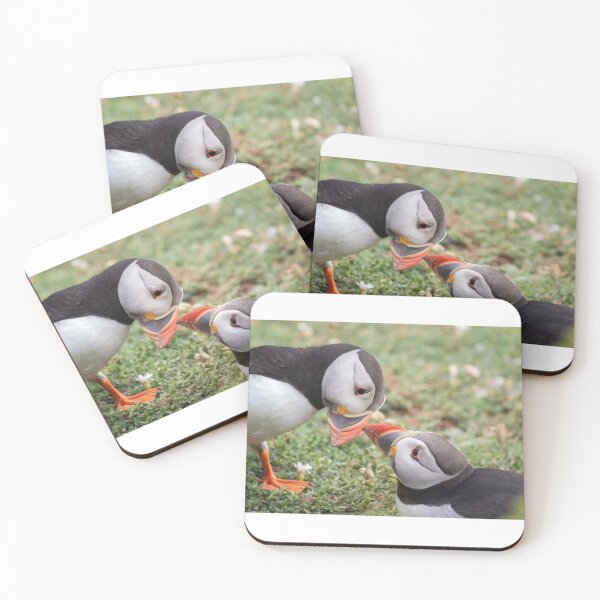 Item preview, Puffins in Love designed and sold by ellenmpics.