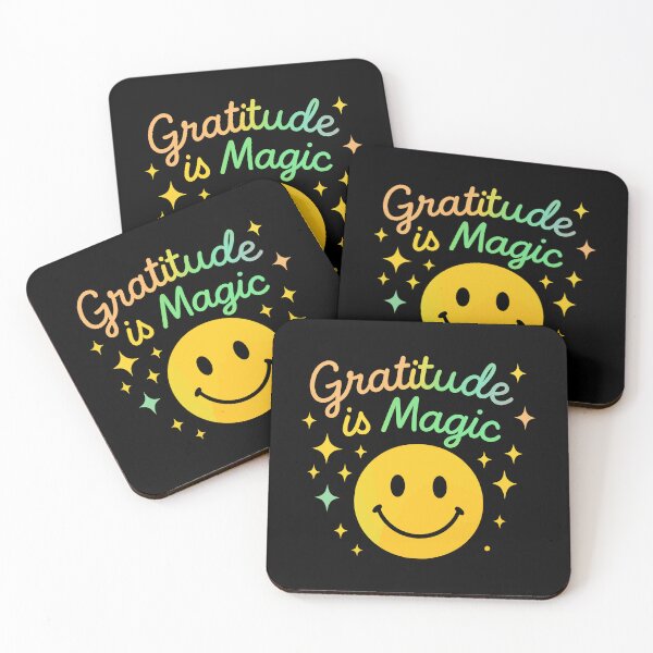 Item preview, Gratitude is Magic designed and sold by xmoudx.