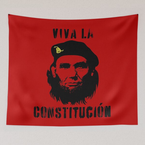 Item preview, Viva La Constitucion Abraham Lincoln Che Guevara design designed and sold by pelagio.