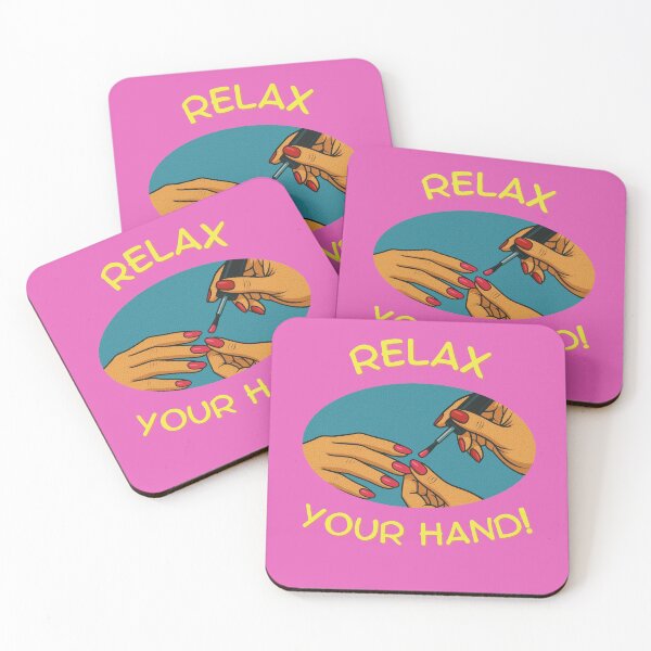 Item preview, Relax Your Hand! Funny gifts for Nail Tech designed and sold by ItsLexyVibes.