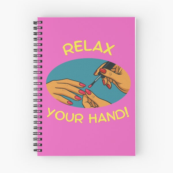 Item preview, Relax Your Hand! Funny gifts for Nail Tech designed and sold by ItsLexyVibes.