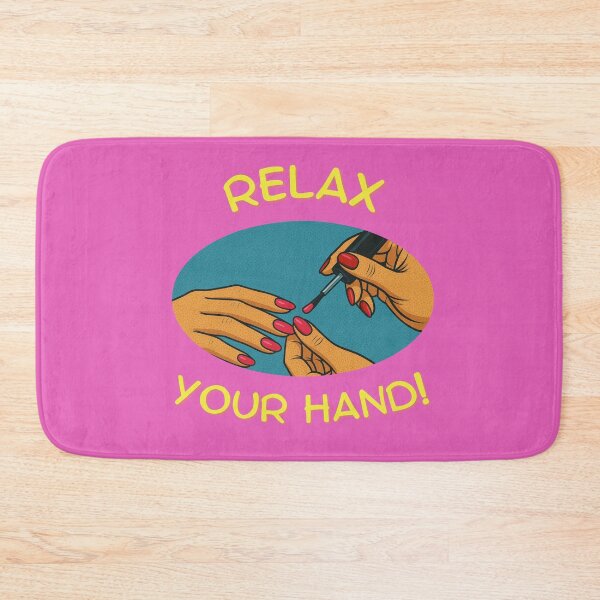 Item preview, Relax Your Hand! Funny gifts for Nail Tech designed and sold by ItsLexyVibes.