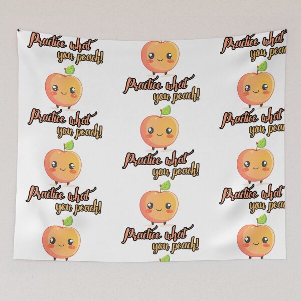 Item preview, Practice what you preach (peach) designed and sold by PixiePaletteP.