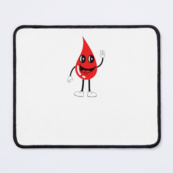 Item preview, Groovy Retro blood drop peace Blood Donation Blood Donor designed and sold by snowry.