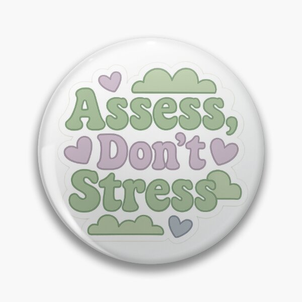 Item preview, Asses Don’t Stress Sticker designed and sold by annafugh.