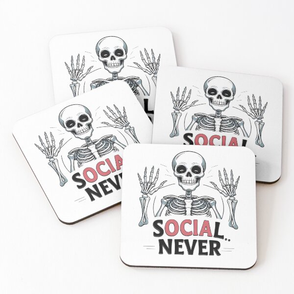 Item preview, Social skeleton designed and sold by whatthefoxsays.