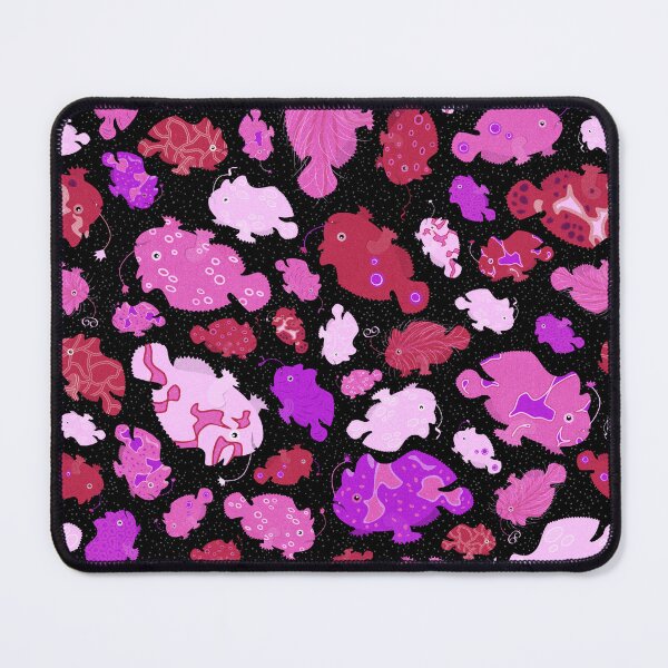Item preview, Frogfish Scatter - Red and Pink False Color designed and sold by Squilla Design Studio.