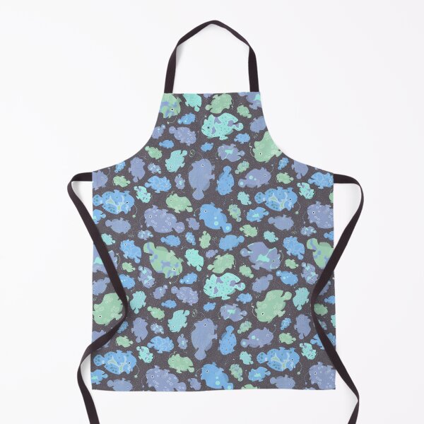 Item preview, Frogfish Scatter - Pastel Blue False Color designed and sold by Squilla Design Studio.