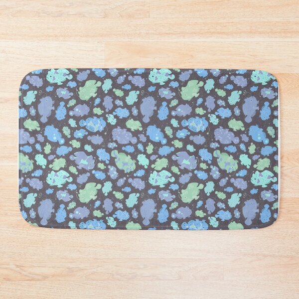 Item preview, Frogfish Scatter - Pastel Blue False Color designed and sold by Squilla Design Studio.