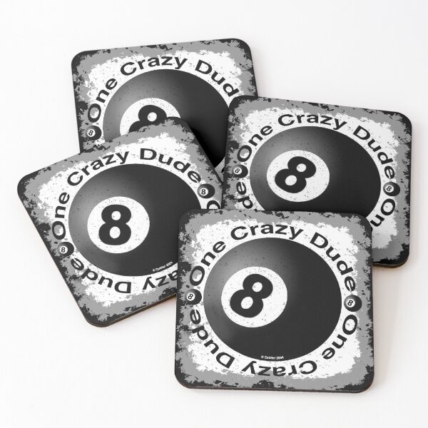 Item preview, 8 Ball Crazy Dude designed and sold by artmuvz.