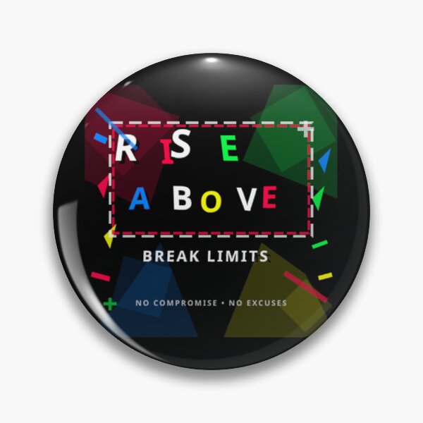 Item preview, Rise Above - Brutal Typography Motivational Design designed and sold by Pickmash.