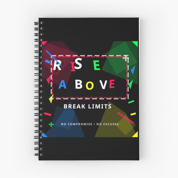 Item preview, Rise Above - Brutal Typography Motivational Design designed and sold by Pickmash.