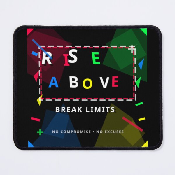 Item preview, Rise Above - Brutal Typography Motivational Design designed and sold by Pickmash.