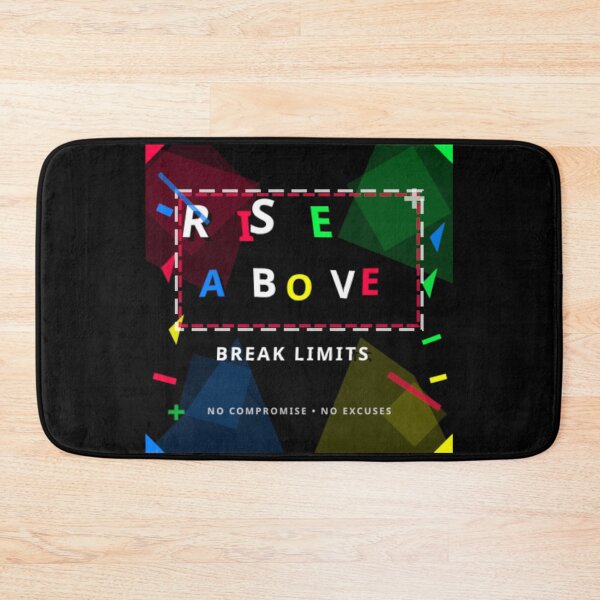 Item preview, Rise Above - Brutal Typography Motivational Design designed and sold by Pickmash.